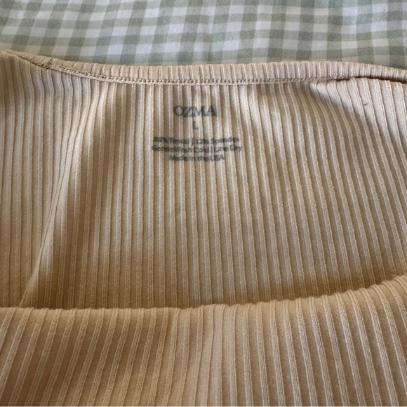 OZMA Crossback Body Suit in Tencel Rib - Picture 6 of 8